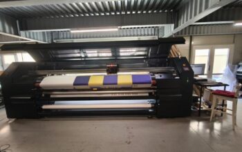 Digital printer in 3200mm and calender